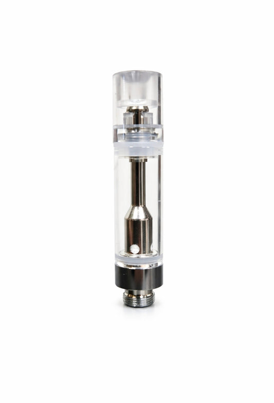 Core | Stainless 510 Cart G097-8 Gen 2 - 1.0g  w/ Plastic Barrel Clear Mouthpiece (Hand Press)